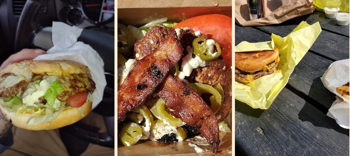 No Brand Burger Stand Menu